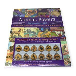 Animal Powers Meditation Kit by Monte Farber & Amy Zerner Sealed